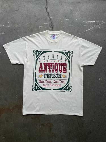 90’s Genuine Antique Person T-Shirt—[L]