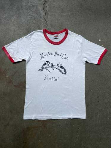 80’s Meriden Bird Club Ringer T-Shirt—[M] - image 1