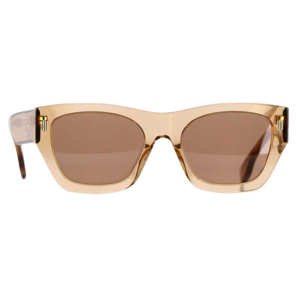 Product Details Fendi Brown Roma Cat-Eye Sunglass… - image 2