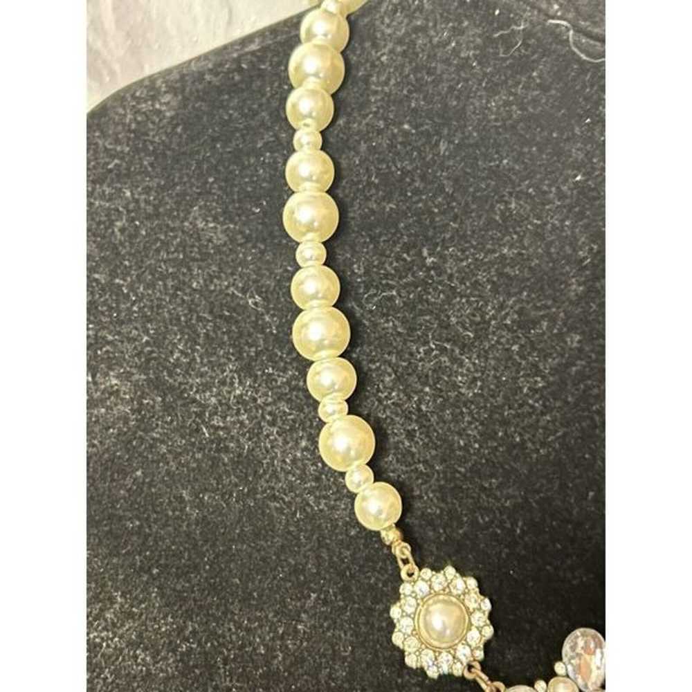 Vintage Vera Wang Faux Pearl & Flower/Starfish  S… - image 9