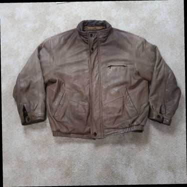 Members Only Vintage Members Only Leather Bomber … - image 1