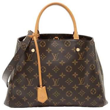 Louis Vuitton Montaigne cloth tote - image 1