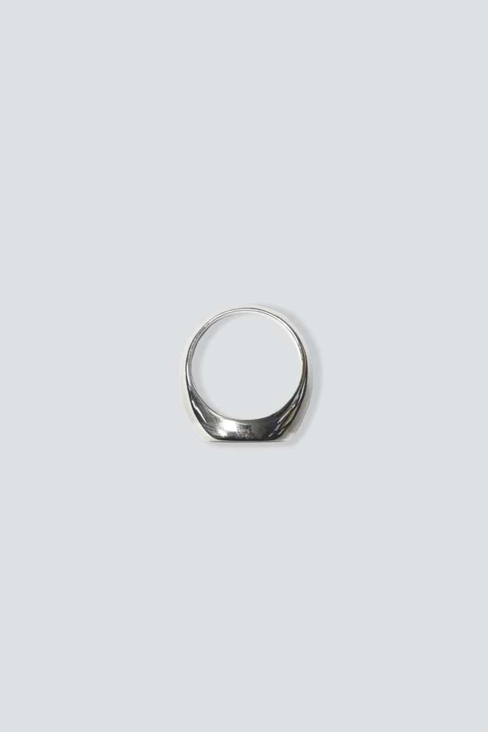 Round Mother of Pearl Ring - Sterling Silver - image 3