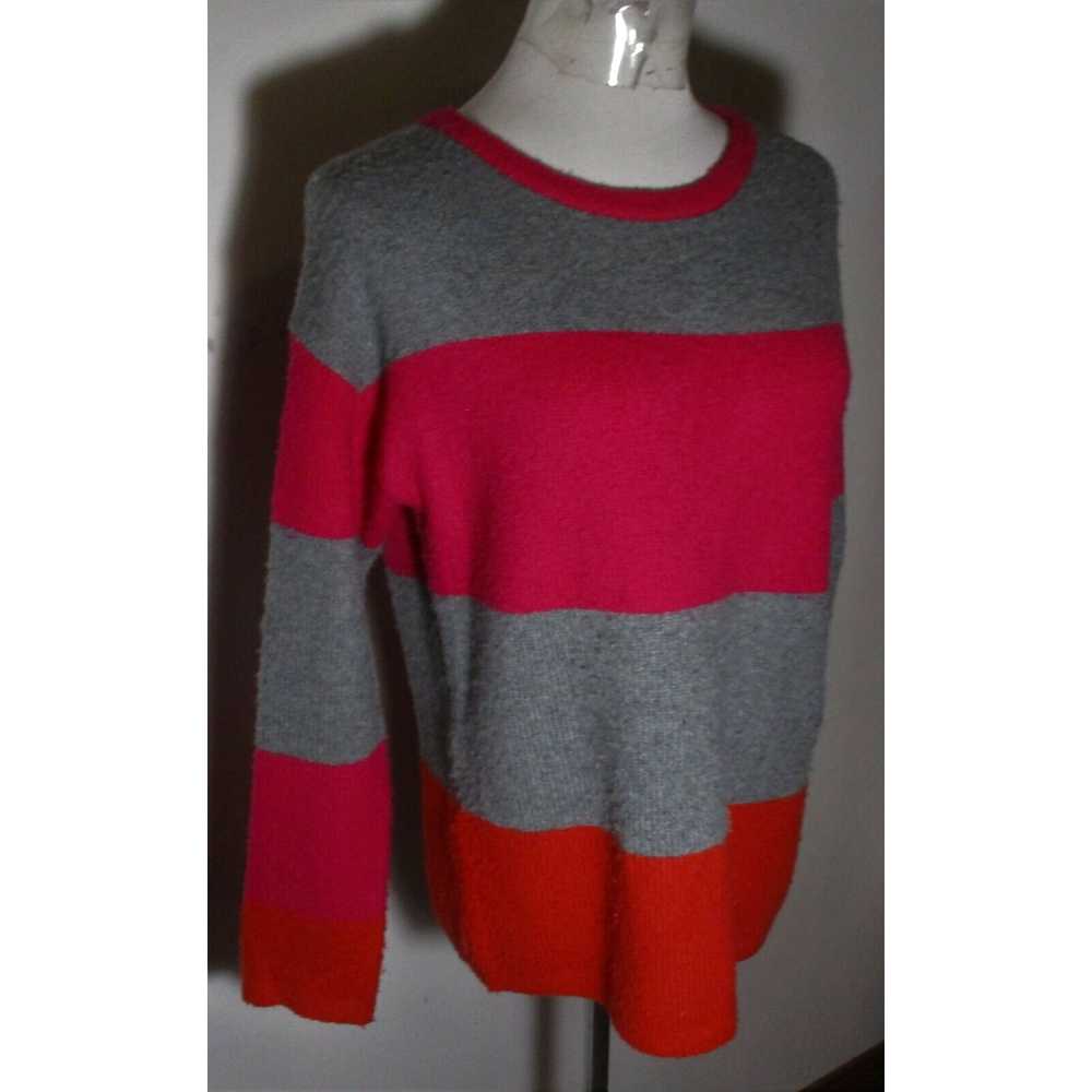 Vintage Women's C&C CALIFORNIA Gray Red Wool Blen… - image 3