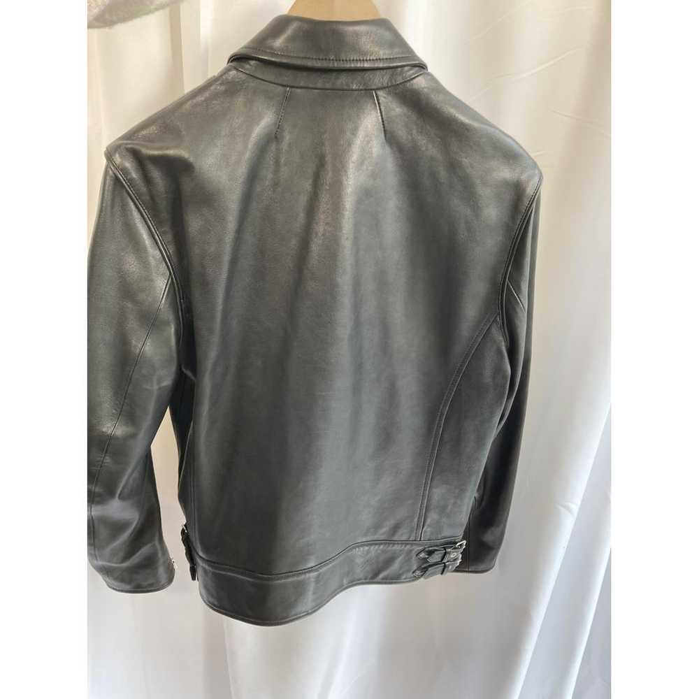 Paul Smith Leather biker jacket - image 3