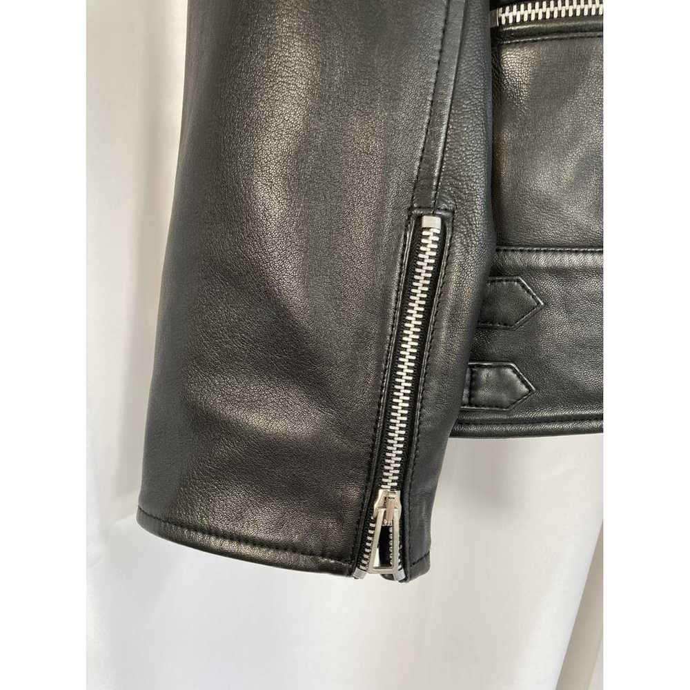 Paul Smith Leather biker jacket - image 4