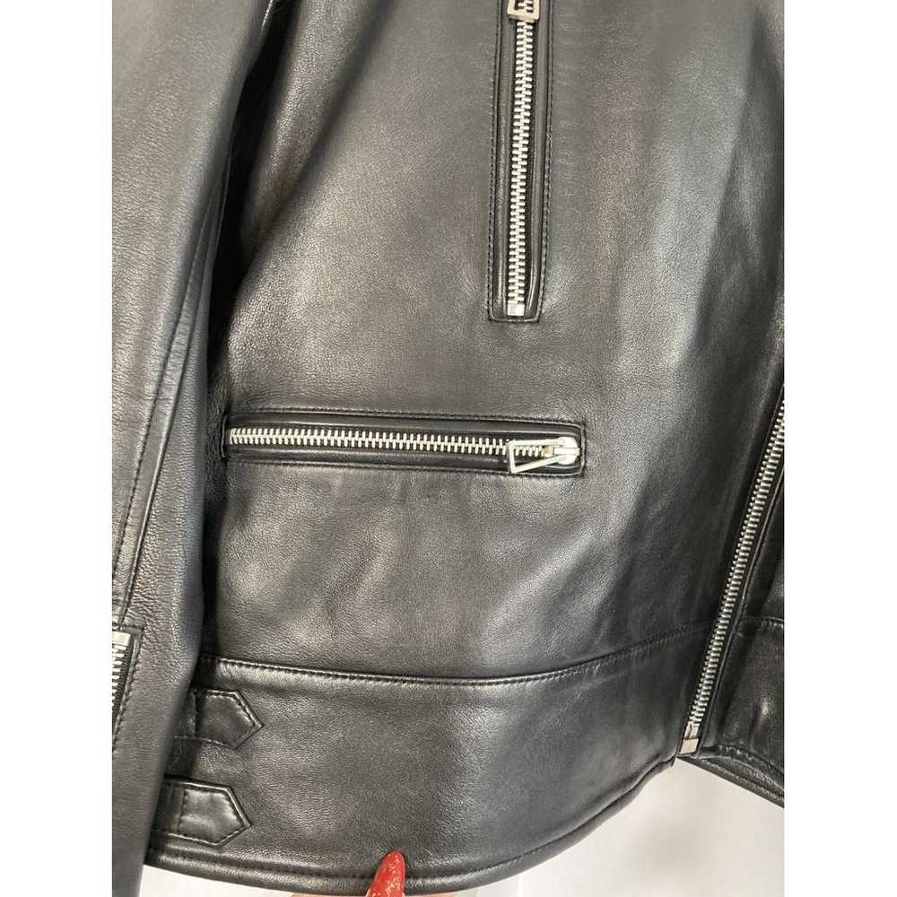 Paul Smith Leather biker jacket - image 6