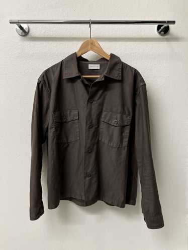 John Elliott Charcoal Gray Military Work Shirt