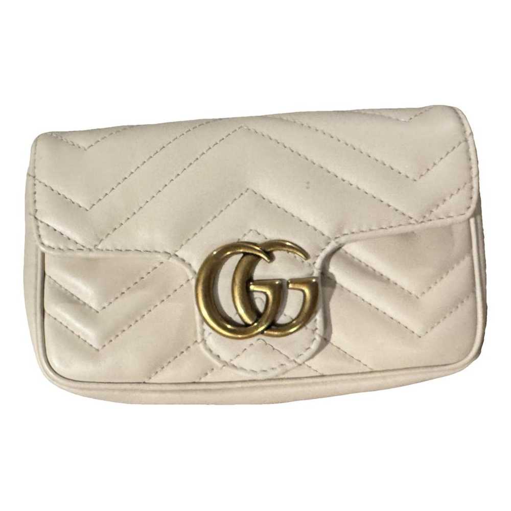 Gucci Gg Marmont Flap leather crossbody bag - image 1