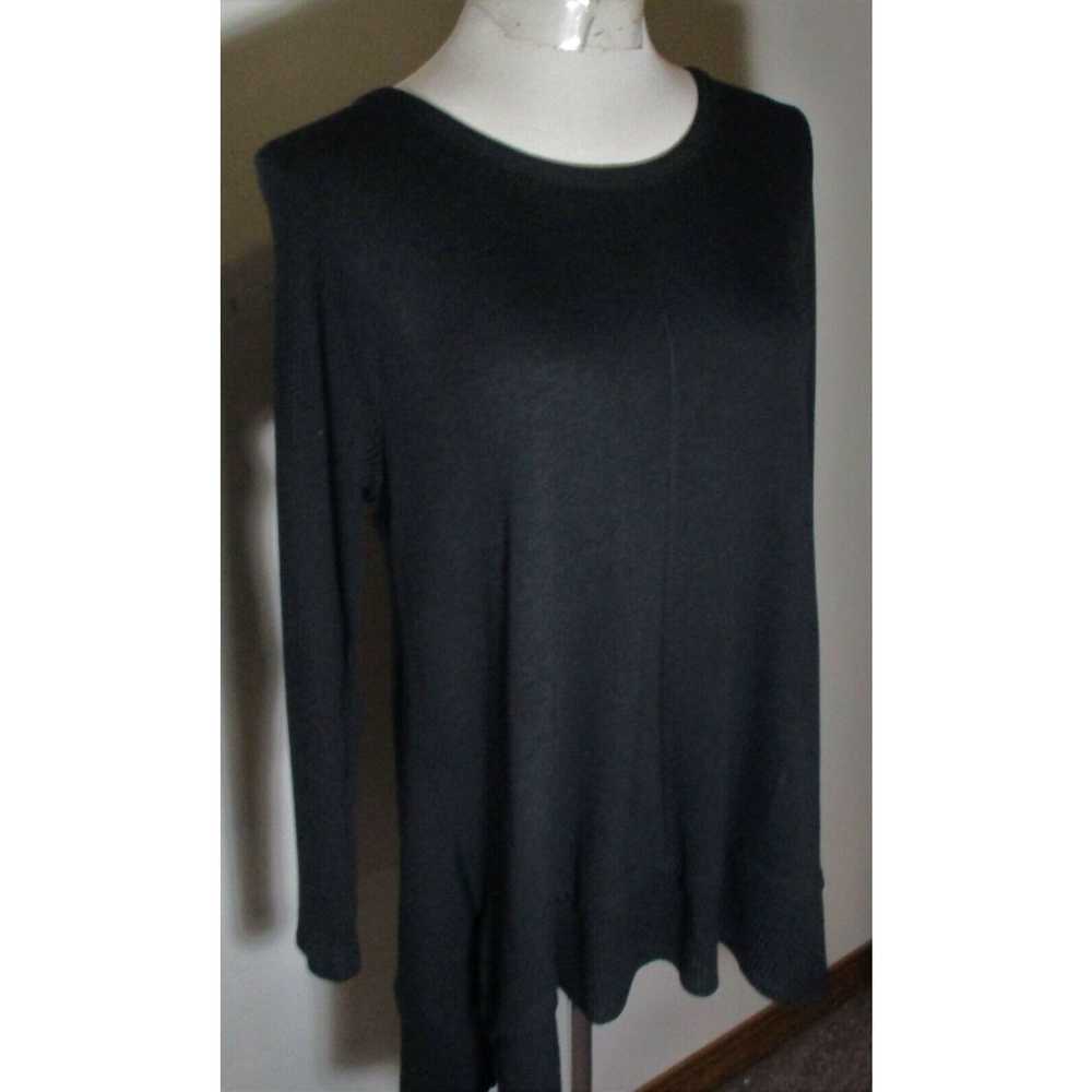 Vintage Women's COTTON INNOVATION Black Long Slee… - image 3