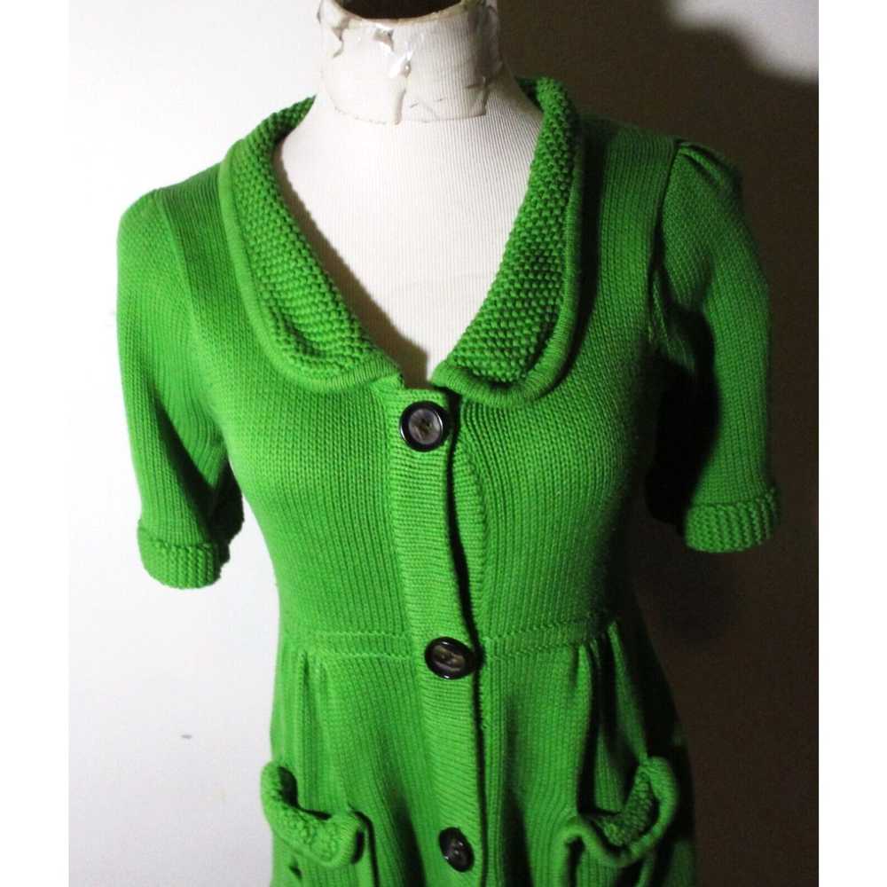 Vintage Women's 525 AMERICA Green Short Sleeve Ca… - image 2