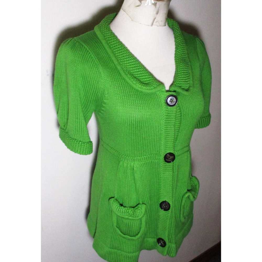 Vintage Women's 525 AMERICA Green Short Sleeve Ca… - image 3