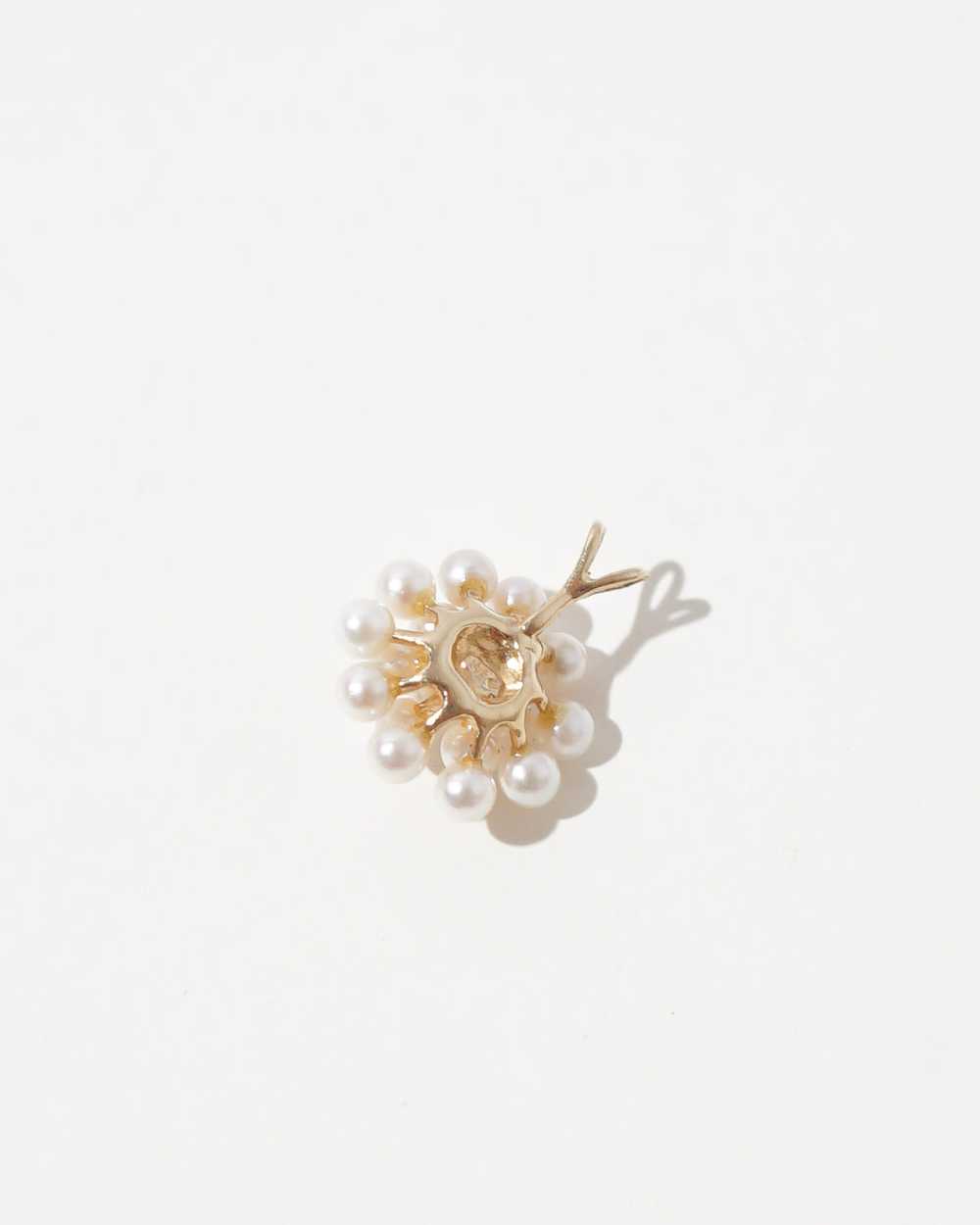 14k Gold x Pearl Charm - image 3