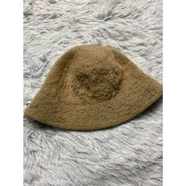 Cappelli Angora Wool Tan Bucket Hat - image 1