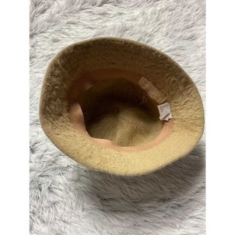 Cappelli Angora Wool Tan Bucket Hat - image 4