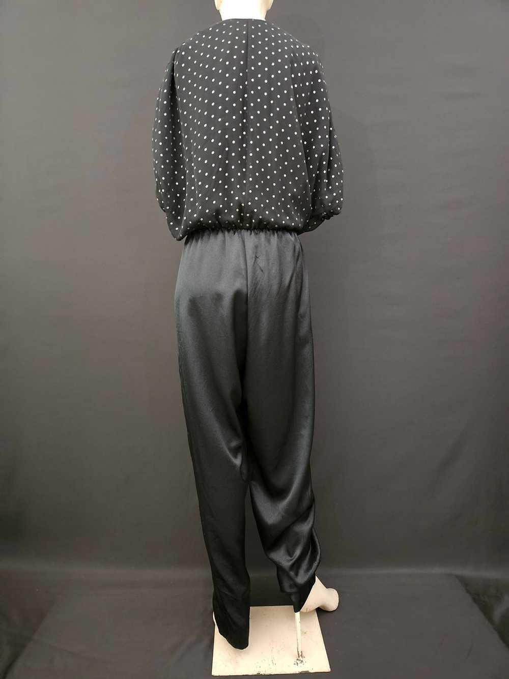 80s Pellini Polka Dot Jumpsuit - image 11