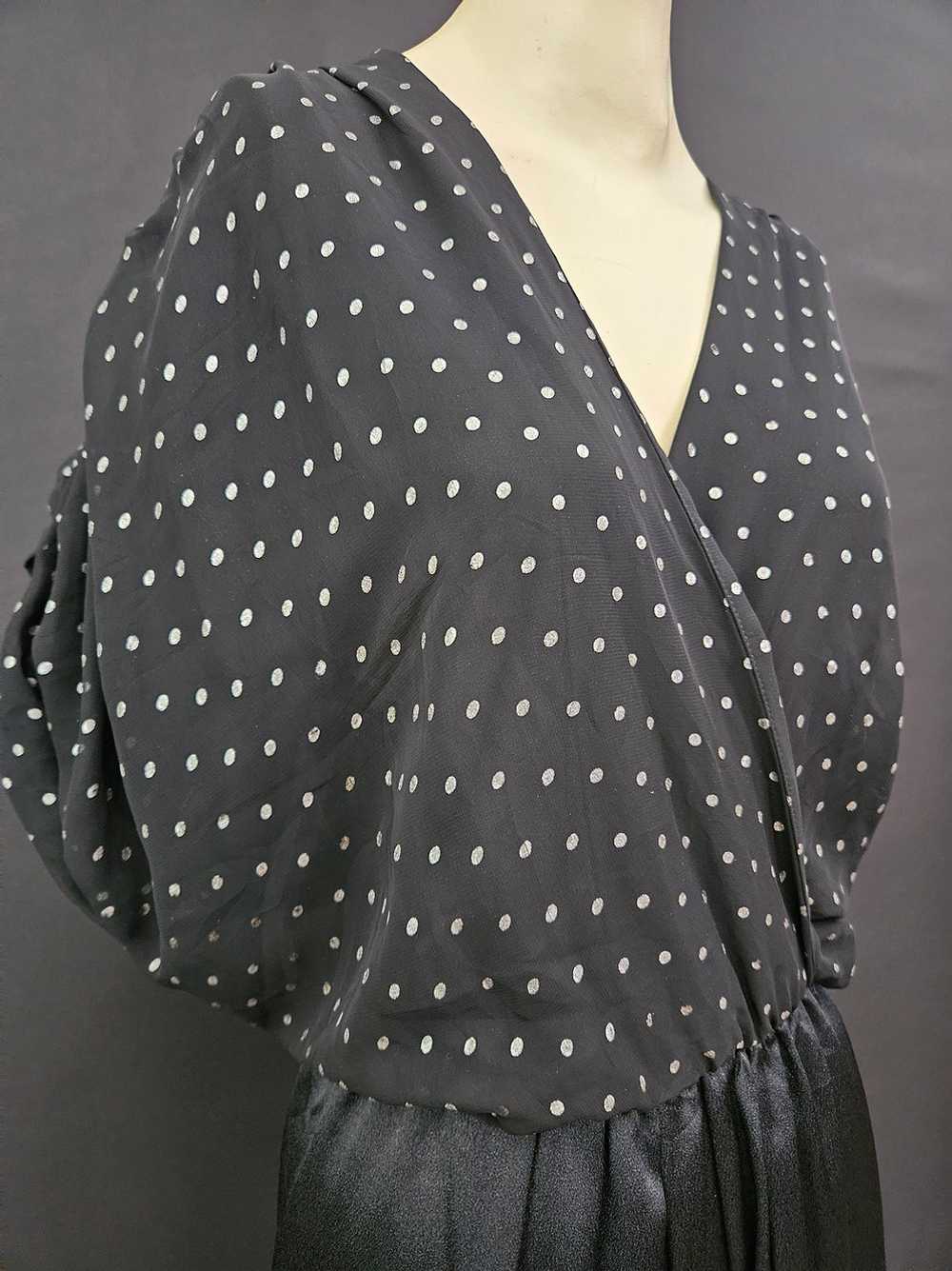 80s Pellini Polka Dot Jumpsuit - image 2