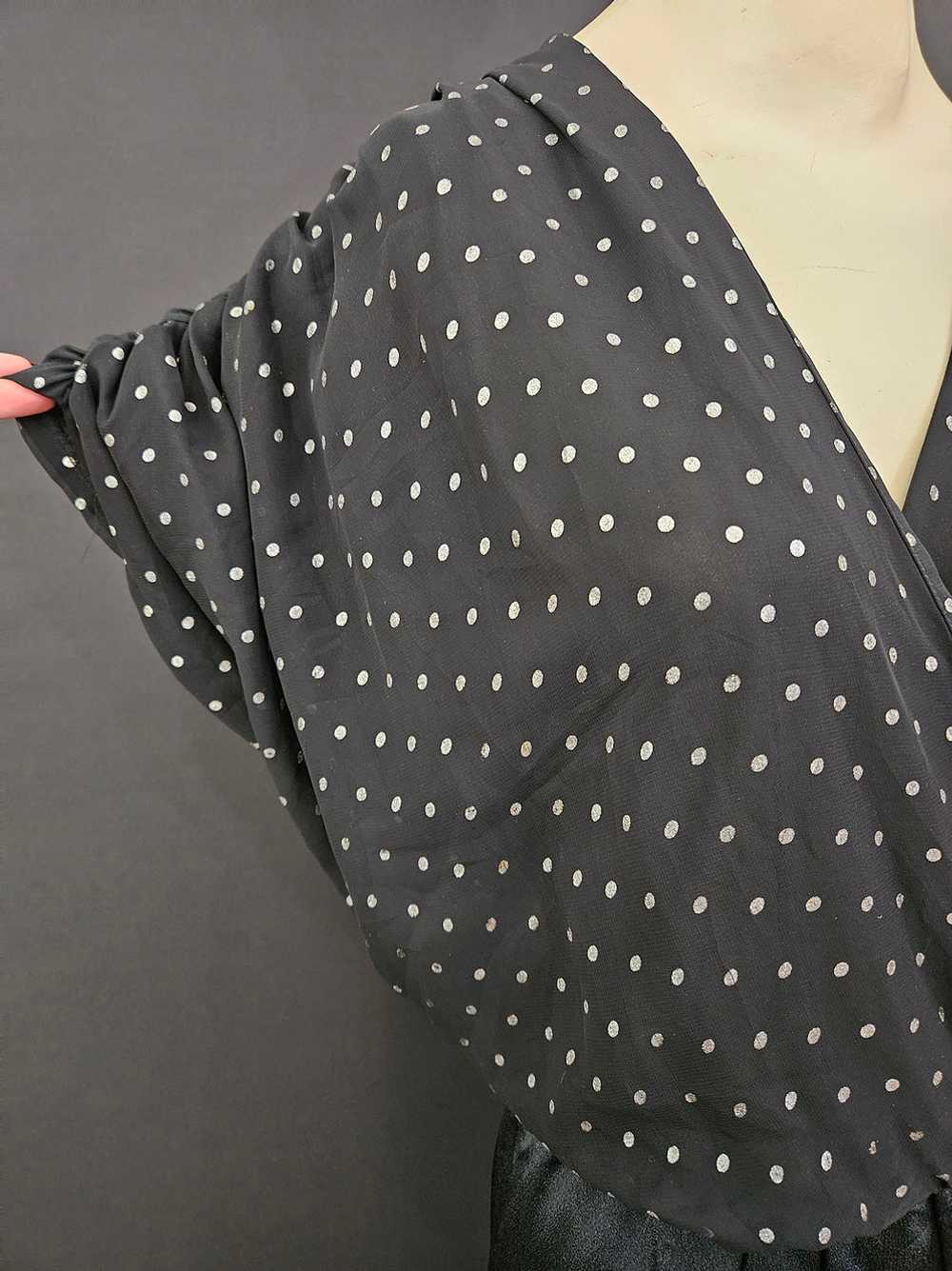 80s Pellini Polka Dot Jumpsuit - image 3