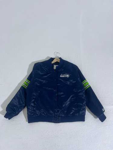 Seattle Seahawks Satin Starter Jacket Sz. Womans X