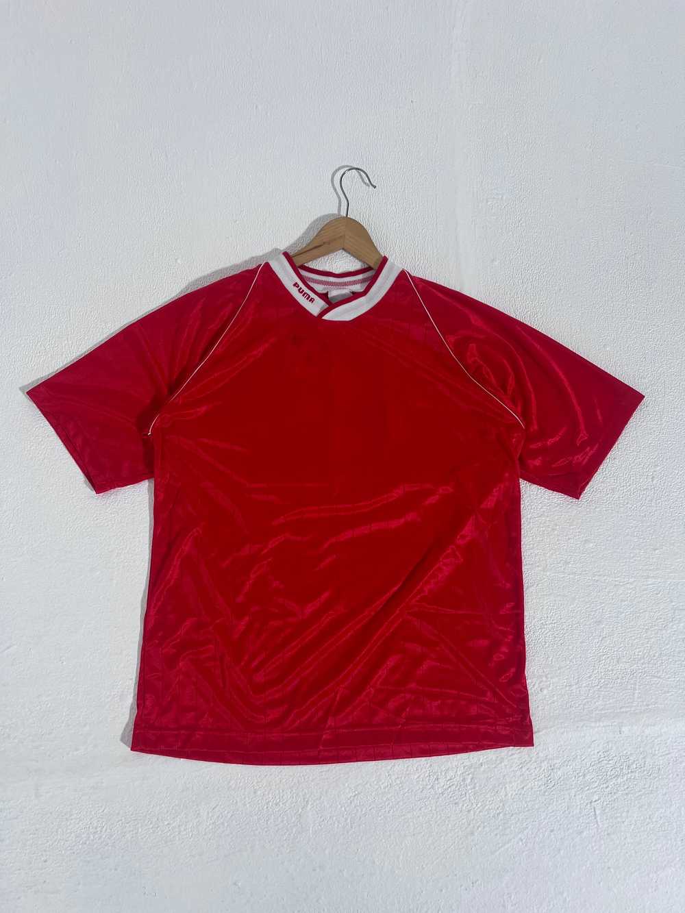 Vintage 1990's Red Puma Soccer Jersey Sz. XL - image 1