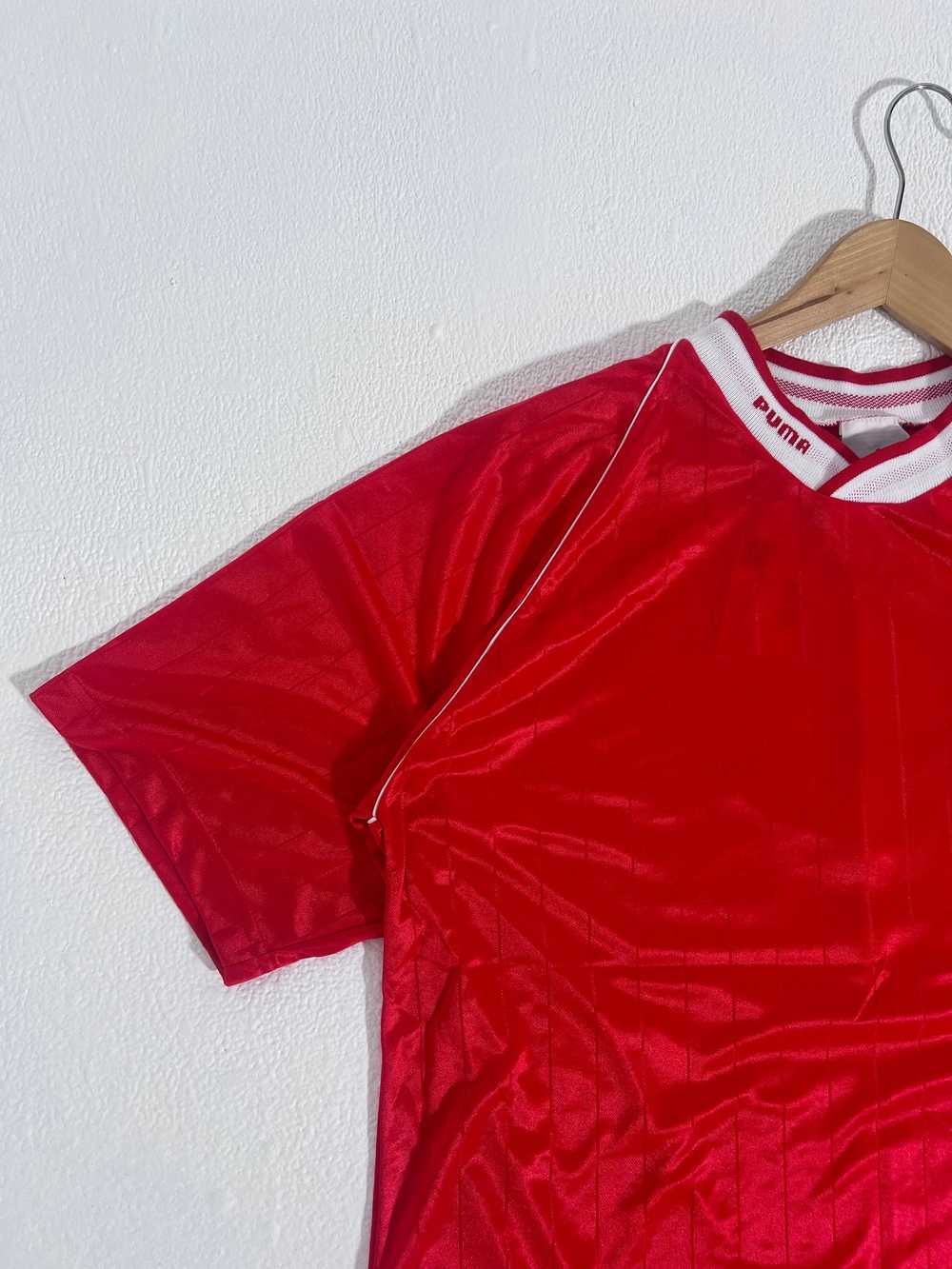 Vintage 1990's Red Puma Soccer Jersey Sz. XL - image 2