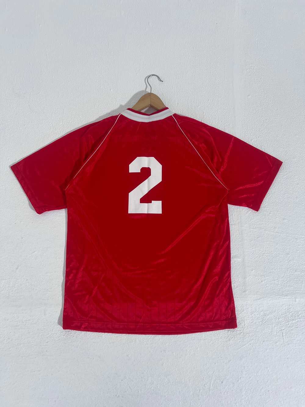 Vintage 1990's Red Puma Soccer Jersey Sz. XL - image 5