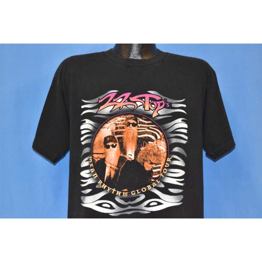 Rhythm vintage 90s ZZ TOP MEAN RHYTHM GLOBAL TOUR… - image 1