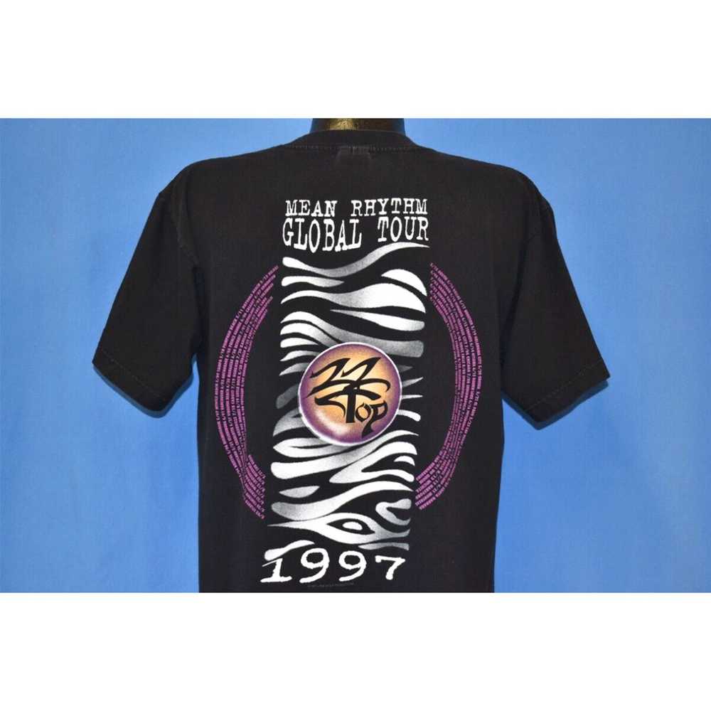 Rhythm vintage 90s ZZ TOP MEAN RHYTHM GLOBAL TOUR… - image 3