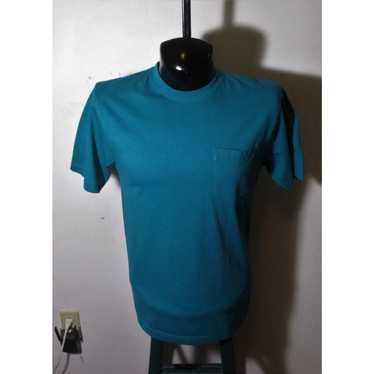 Vintage Men's L.L. BEAN Green Short Sleeve T-Shir… - image 1