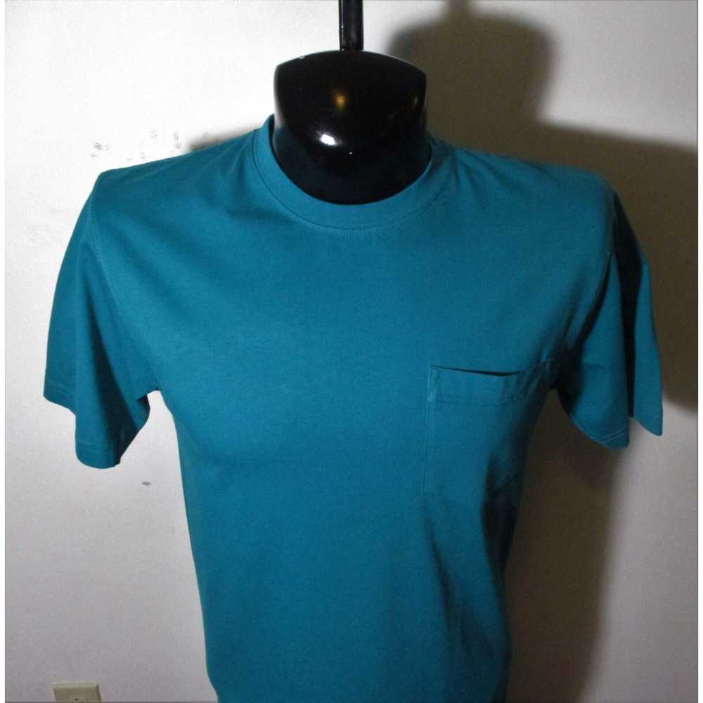 Vintage Men's L.L. BEAN Green Short Sleeve T-Shir… - image 2