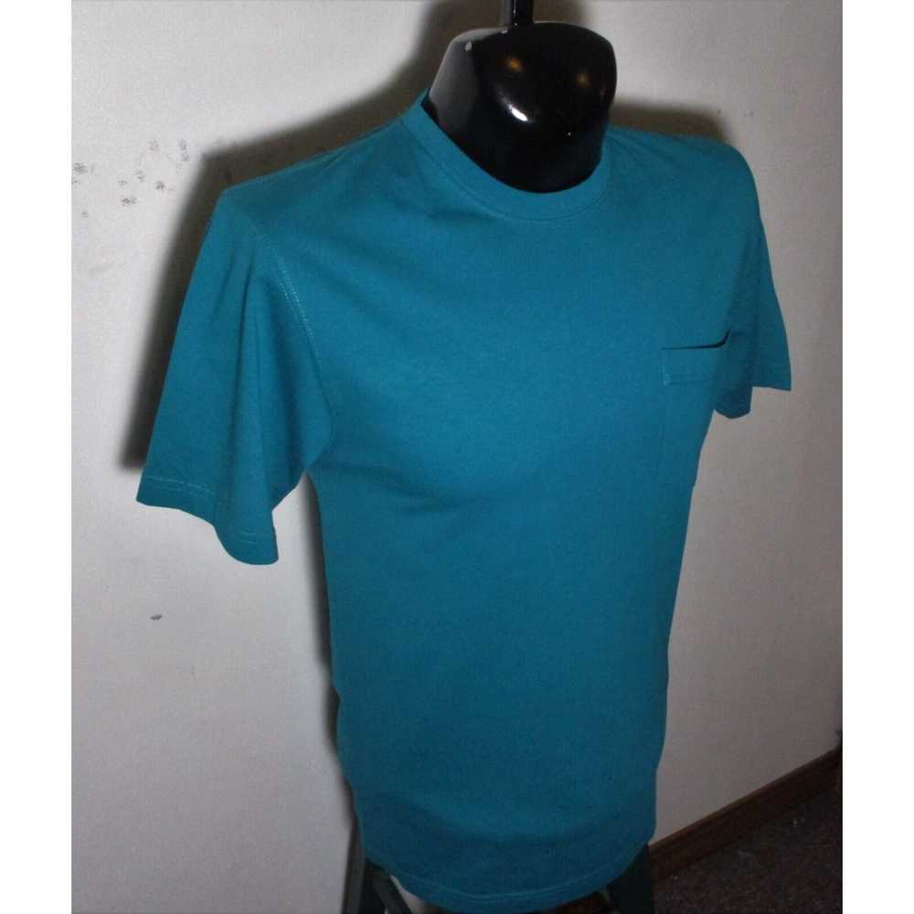 Vintage Men's L.L. BEAN Green Short Sleeve T-Shir… - image 3