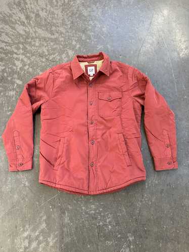 Gap Sherpa Lined Shirt Jacket