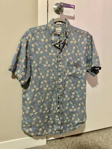 J.Crew Floral Linen SS Shirt