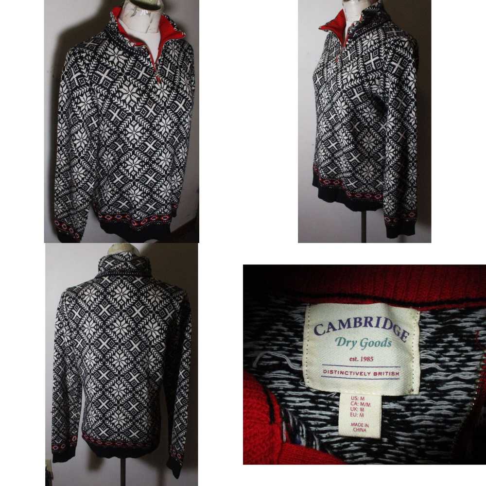 Vintage Women's CAMBRIDGE Dry Goods Black Alpaca … - image 4