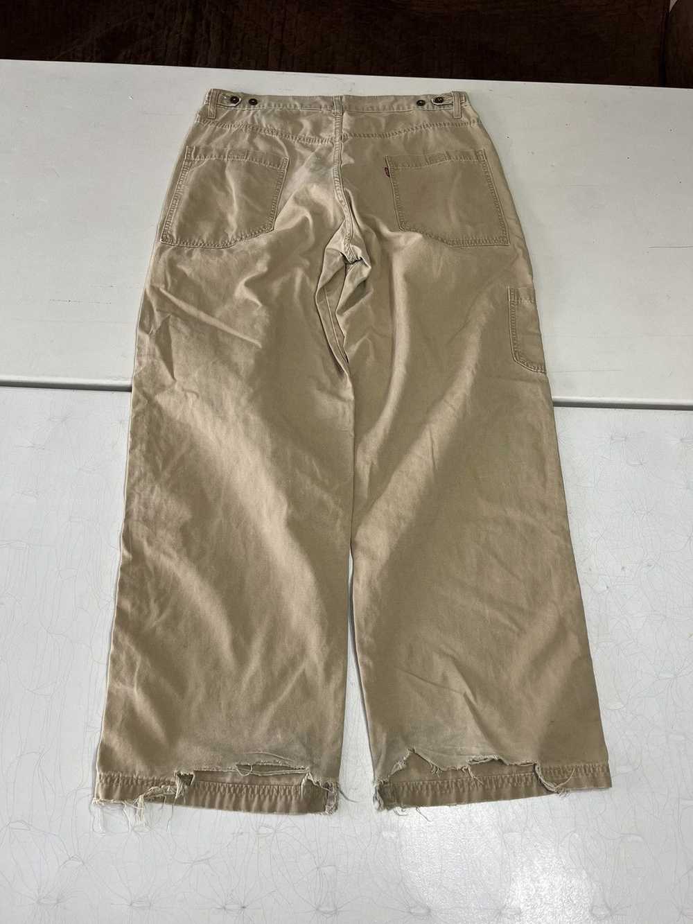 Levi's × Vintage Vintage Levi’s cargo wide leg pa… - image 2