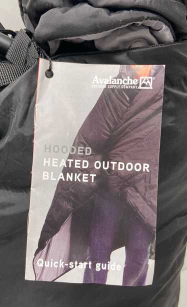 Avalanche Hooded Heated Outdoor Blanket - image 1