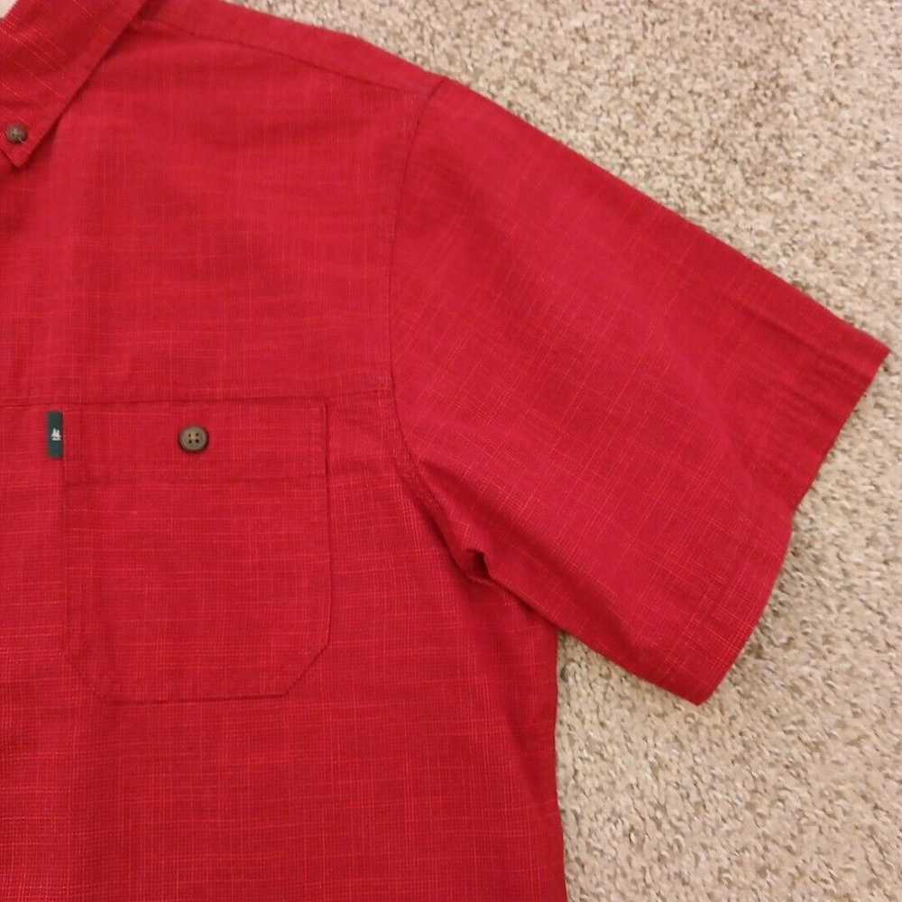 Vintage GH Bass Shirt Mens Large Red Plaid Short … - image 3