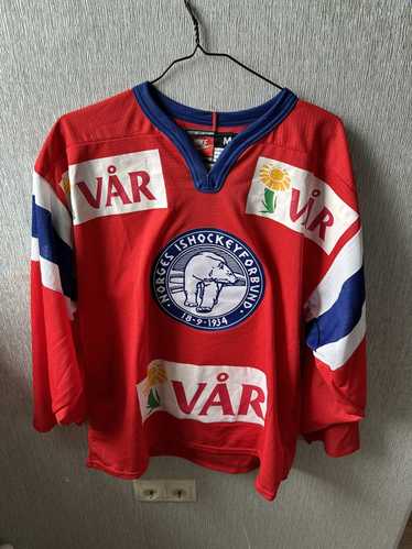 Hockey Jersey × Vintage Vintage Nike Team Hockey J