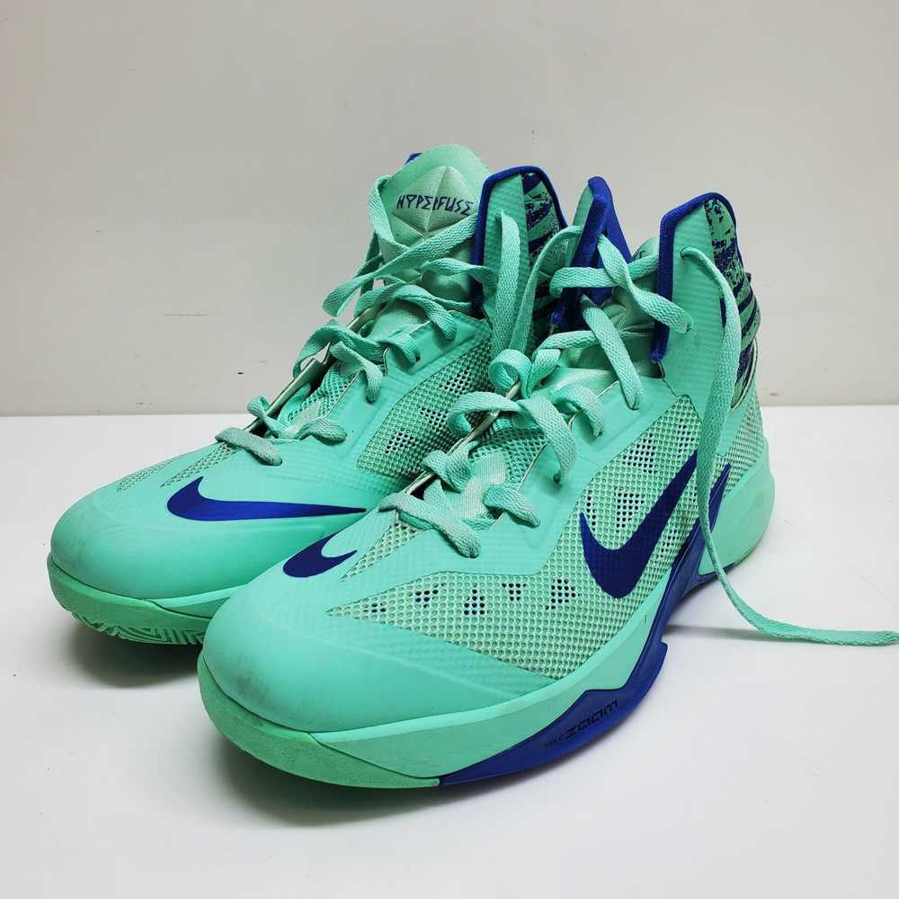 Nike Zoom Hyperfuse 2013 Green Glow Size 12 - image 2