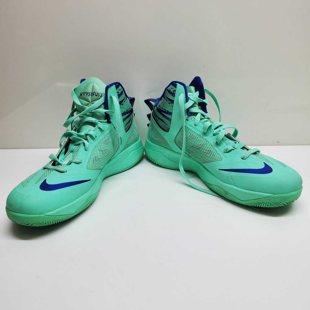 Nike Zoom Hyperfuse 2013 Green Glow Size 12 - image 5