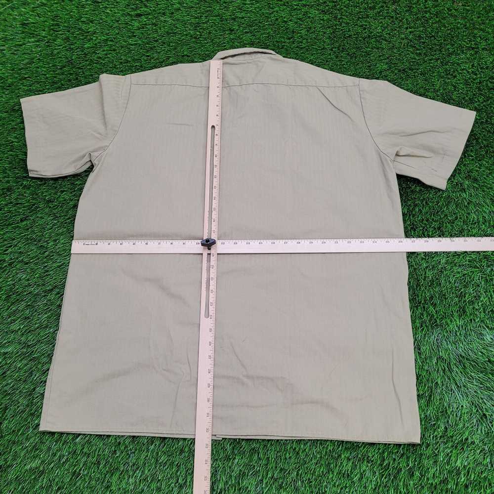 Dickies DICKIES Button Shirt XL 26x32 Beige - image 3