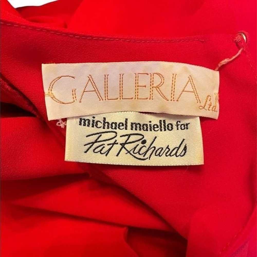 Michael Maiello for Pat Richards red shift dress … - image 4