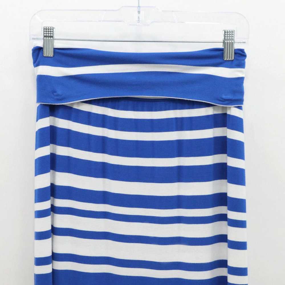 Athleta Athleta Maxi Skirt Womens XS Striped Blue… - image 2