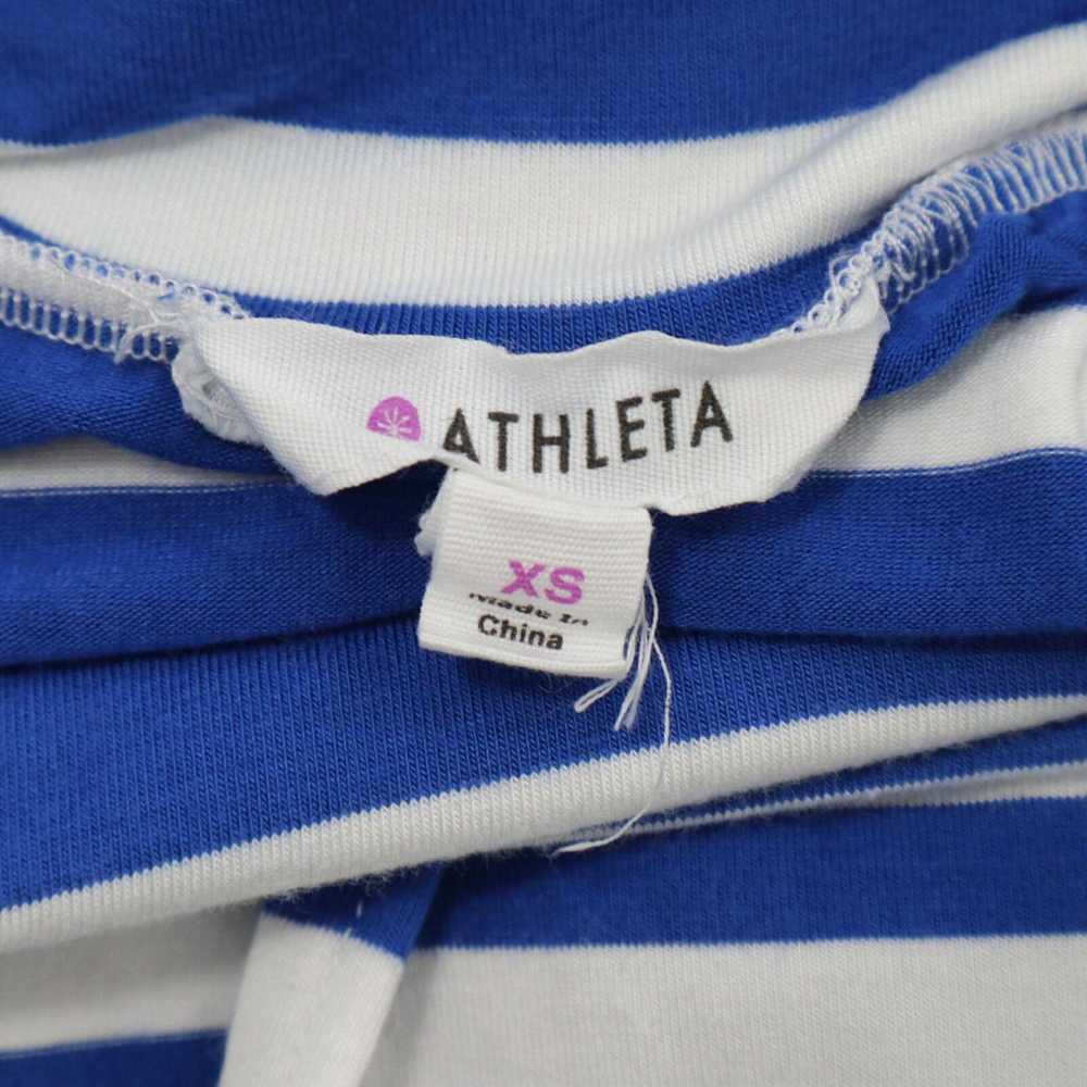 Athleta Athleta Maxi Skirt Womens XS Striped Blue… - image 3