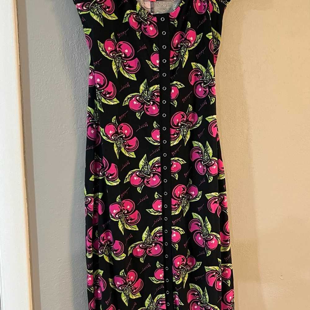 Betsey Johnson vintage cherries dress - image 1