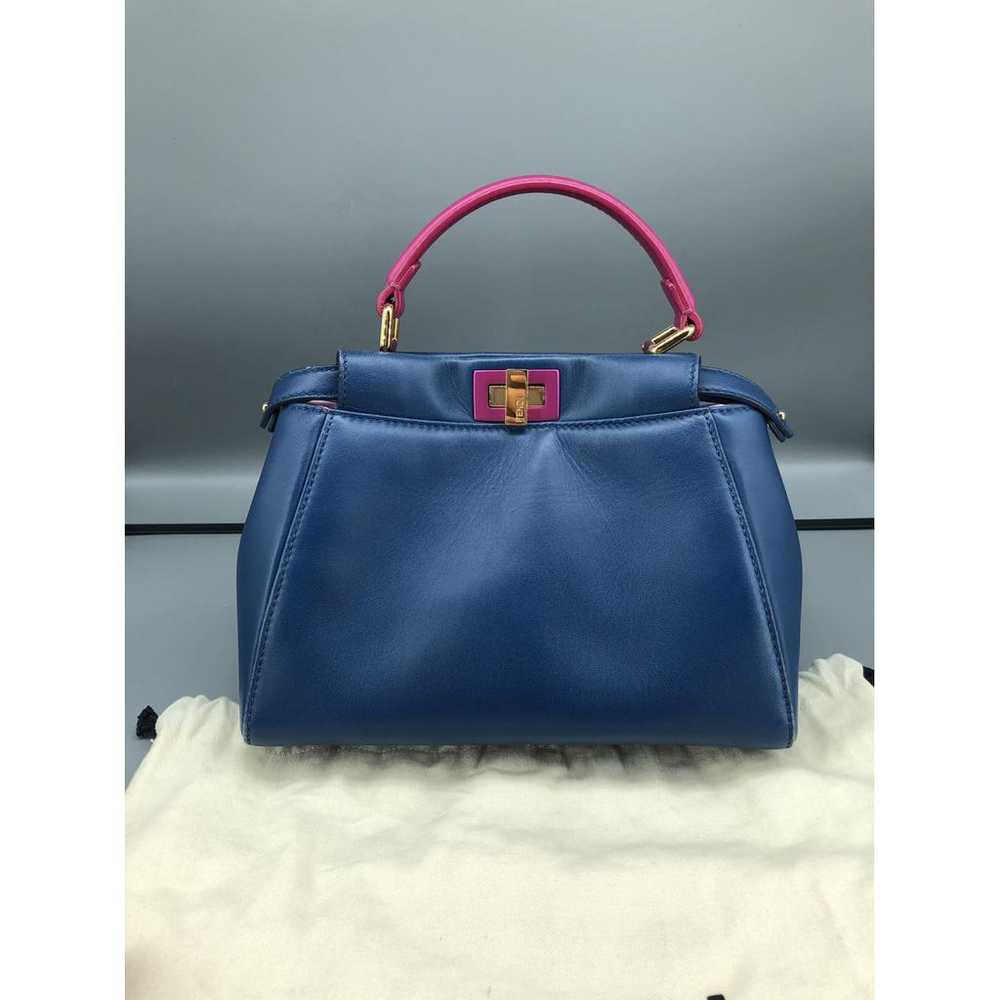 Fendi Peekaboo leather handbag - image 2