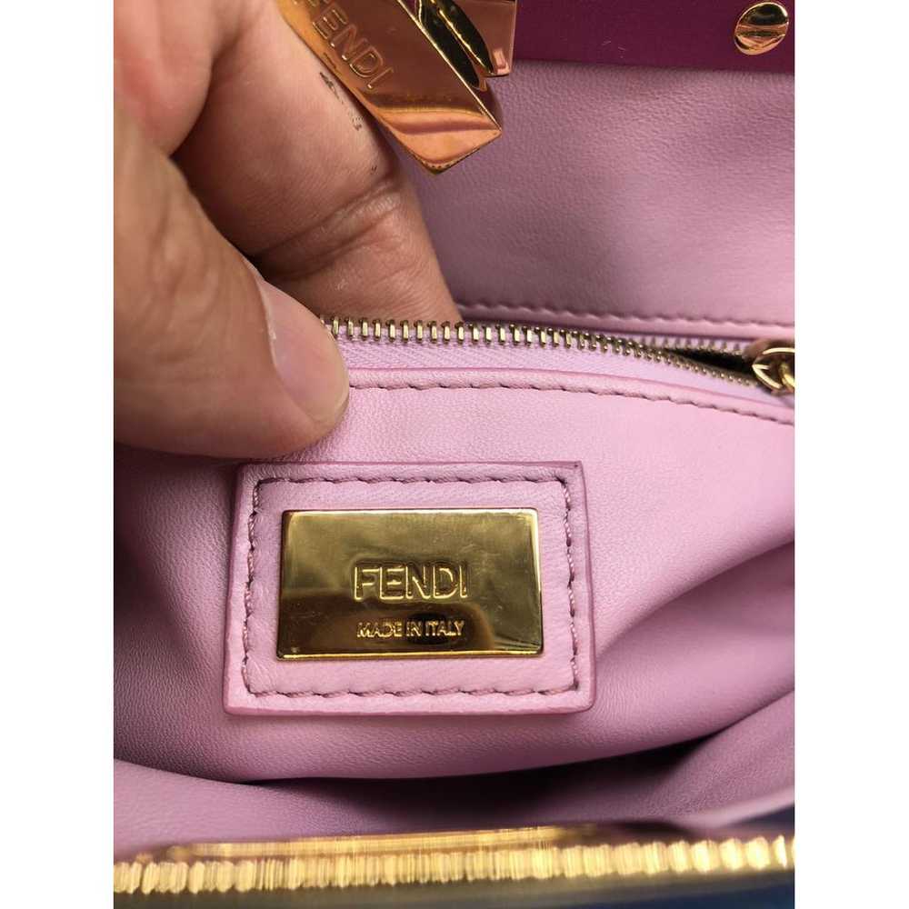 Fendi Peekaboo leather handbag - image 5