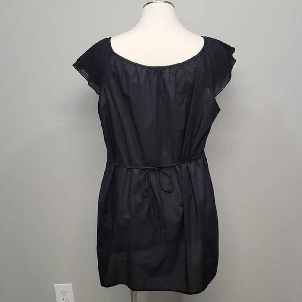 VTG Y2K Lane Bryant Dress Women SZ 22/24 Black Ch… - image 2