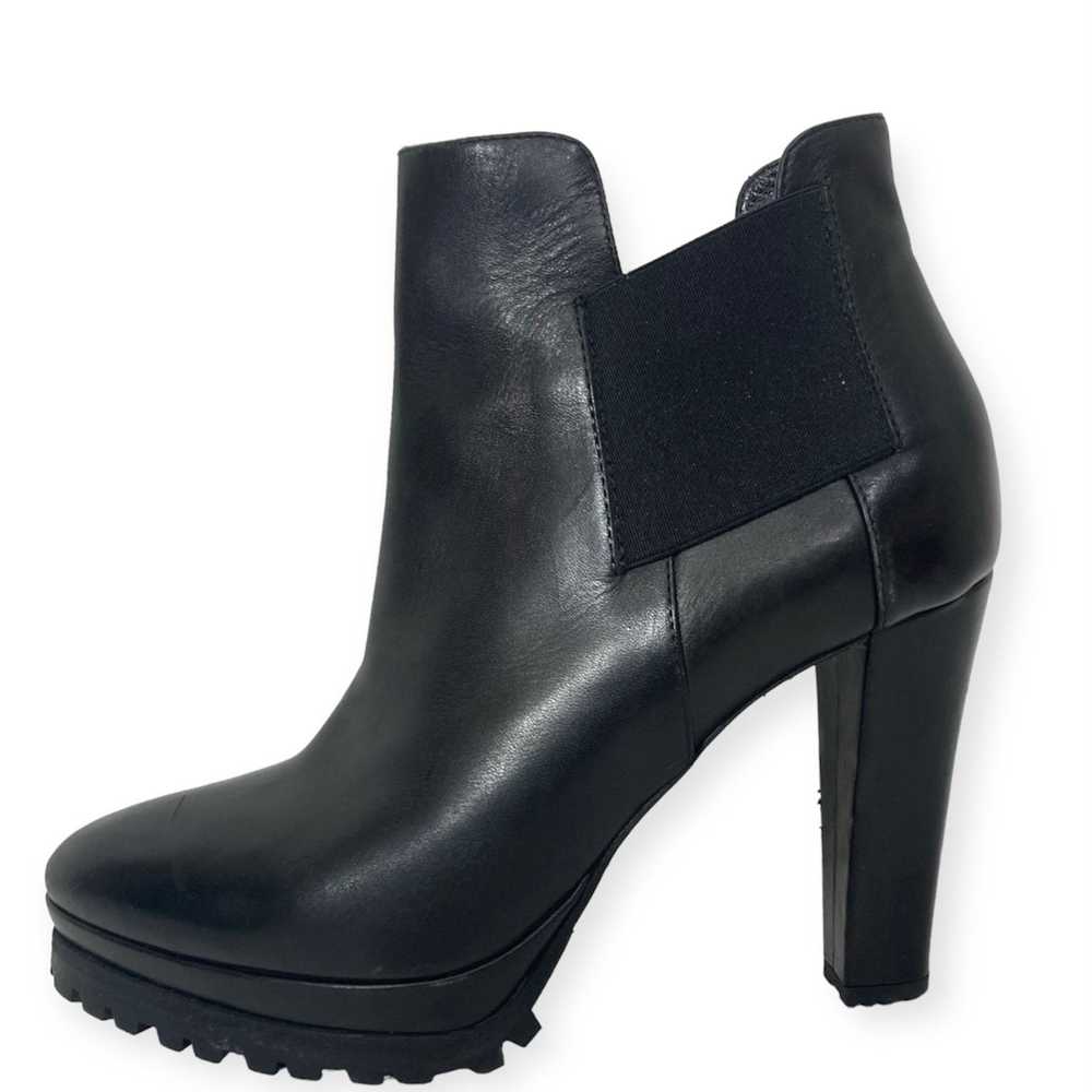 Allsaints Allsaints black lug sole booties ladies… - image 2