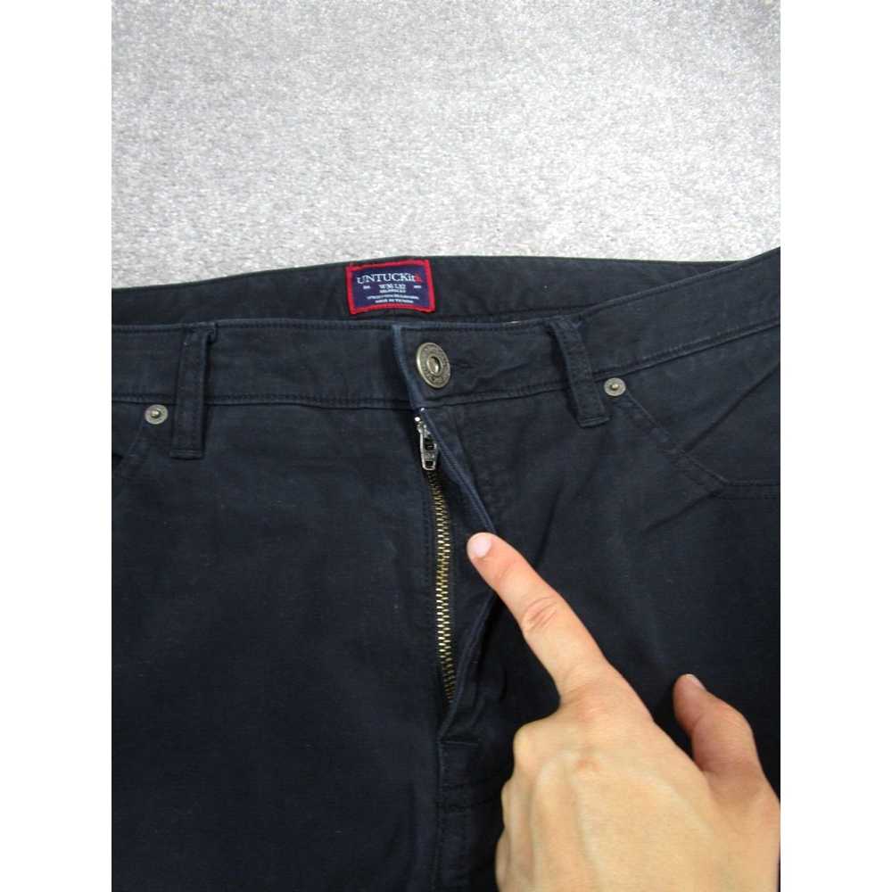 UNTUCKit Untuckit Pants Mens 36 Don Santiago Blac… - image 3